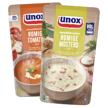 Unox soep in zak